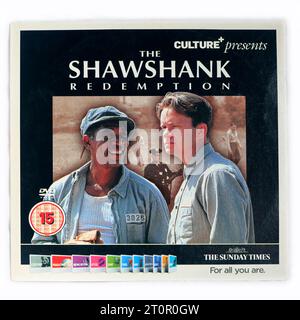 The Shawshank Redemption - DVD movie card case on white background Stock Photo