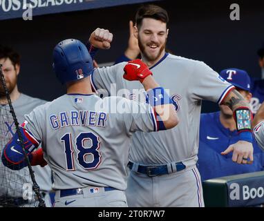 Oakland Athletics' JJ Bleday during a baseball game against the Texas  Rangers in Oakland, Calif., Monday, Aug. 7, 2023. (AP Photo/Jeff Chiu Stock  Photo - Alamy