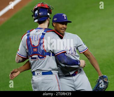 Texas Rangers' Jonah Heim during a baseball game against the Oakland  Athletics in Oakland, Calif., Sunday, May 14, 2023. (AP Photo/Jeff Chiu  Stock Photo - Alamy