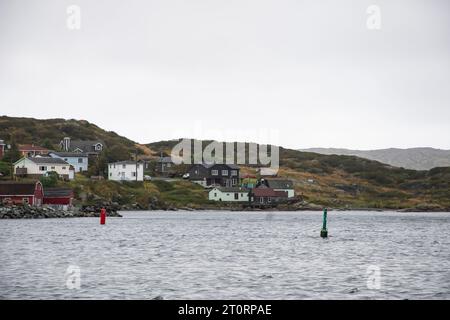 Town of St. Anthony in Newfoundland & Labrador, Canada Stock Photo