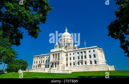 Rhode Island State Capitol building in downtown Providence, United States Stock Photo