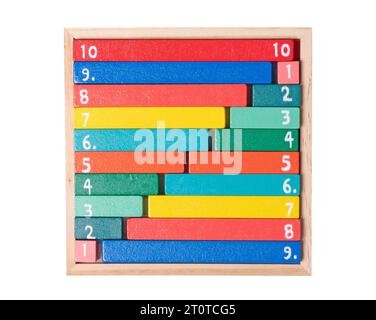 Cuisenaire wooden counting rods are a fun vintage play alternative to ...
