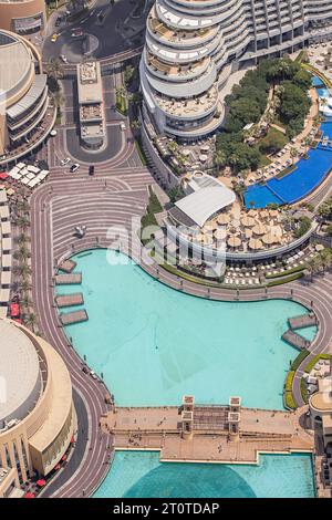 Dubai fountains Stock Photo