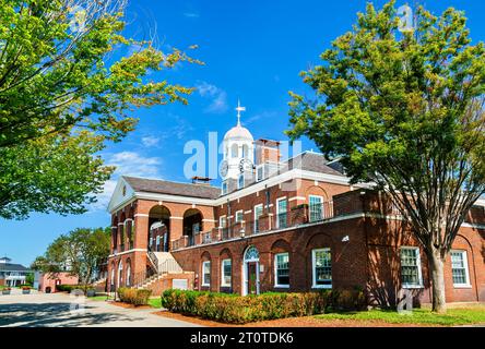 Baker Library at Harvard Business School - Massachusetts, United States Stock Photo