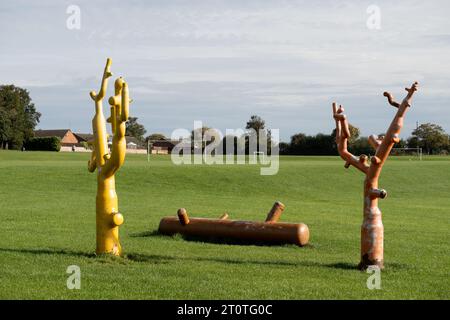 West Glebe Park, Corby, Northamptonshire, England, UK Stock Photo - Alamy