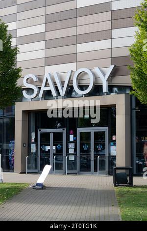 The Savoy cinema, Corby, Northamptonshire, England, UK Stock Photo