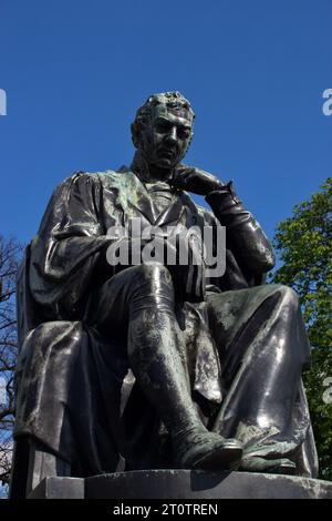 Statue of  Edward Jenner, Kensington Gardens, London, United Kingdom. Stock Photo