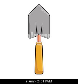spatula construction tool icon vector illustration design graphic design vector Stock Vector