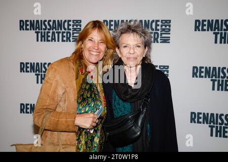 Yolande Melsert Botschaftsrätin Botschaft Niederlande, Connie Palmen niederländ. Schriftstellerin bei der Premiere von Marlene im Renaissance Theater Berlin. *** Yolande Melsert Embassy Counsellor Embassy Netherlands, Connie Palmen Dutch writer at the premiere of Marlene at the Renaissance Theater Berlin Credit: Imago/Alamy Live News Stock Photo