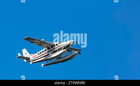 Float planes take off and land in the East River where Brooklyn meets ...