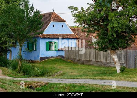 The Village of Viscri in Romania Stock Photo