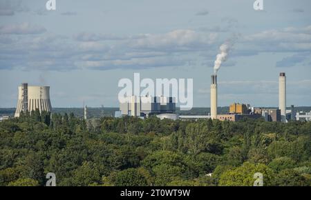 Vattenfall Kraftwerk Reuter, Grunewald, Charlottenburg-Wilmersdorf, Berlin, Deutschland Stock Photo