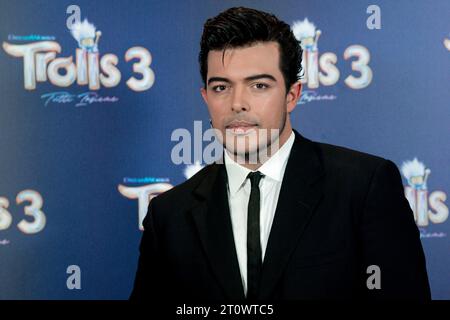 ROME, ITALY - 9TH OCTOBER 2023 - Stash attends the photocall of Trolls 3 at Hoxton Hotel in Rome (Photo by Giovanna Onofri) Stock Photo