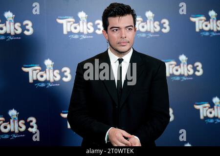 ROME, ITALY - 9TH OCTOBER 2023 - Stash attends the photocall of Trolls 3 at Hoxton Hotel in Rome (Photo by Giovanna Onofri) Stock Photo