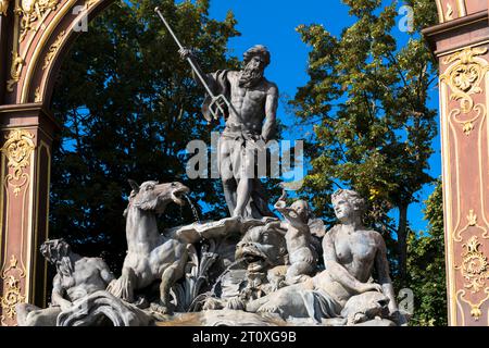 Place Stanislas in Nancy/France Stock Photo