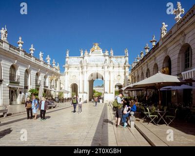 Place Stanislas in Nancy/France Stock Photo