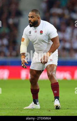 Lille, France. 7th Oct, 2023. Kyle Sinckler of England during the Rugby World Cup 2023 match at Stade Pierre Mauroy, Lille. Picture credit should read: Paul Thomas/Sportimage Credit: Sportimage Ltd/Alamy Live News Stock Photo