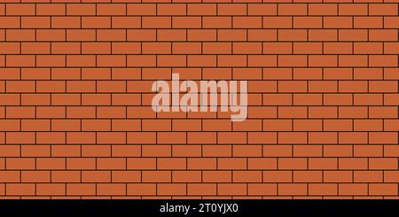 brick wall vector, seamless pattern. texture interior background. set of graphics elements drawing for architecture and landscape design. cad pattern Stock Vector