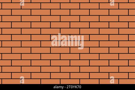 brick wall vector, seamless pattern. texture interior background. set of graphics elements drawing for architecture and landscape design. cad pattern Stock Vector