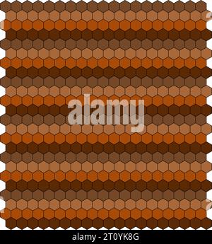 hexagon grid pattern. Line grid. hexagon texture. mesh background. Geometric squared pattern. Vector illustration.  honeycomb pattern Stock Vector