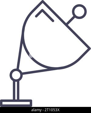 5g cellular antenna icon line vector illustration Stock Vector