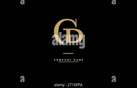 CP, PC Abstract Letters Logo Monogram Stock Vector