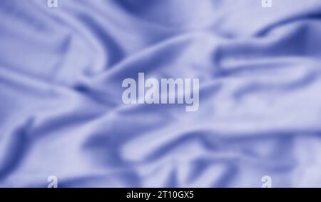 Blurry Pastel Cornflower Blue Luxurious Silk Drapery Cloth Stock Photo