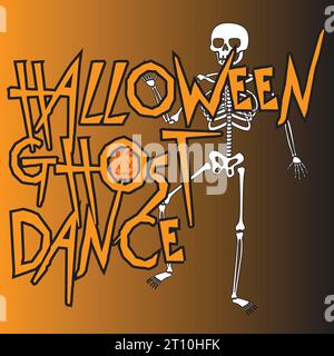 The Halloween Horror Ghost Design Stock Vector