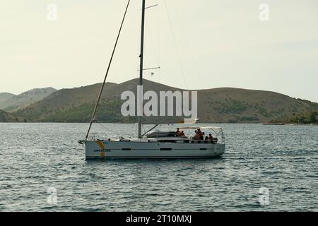 View of the marina in Cadiz, Andalusia, Spain Stock Photo