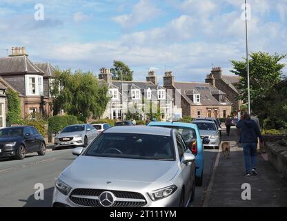 STONEHAVEN, UK - SEPTEMBER 14, 2023: View of the city of Stonehaven Stock Photo
