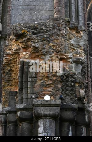 exterior of ely cathedral in need of restoration Stock Photo