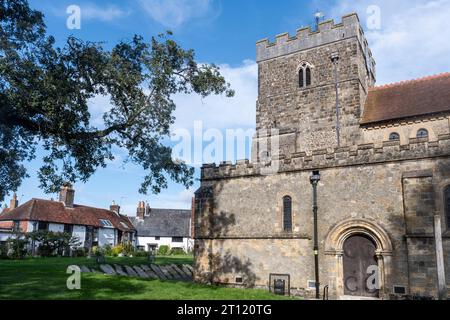 St Peters Church in Petersfield, Hampshire, England, UK, a grade 1 listed building Stock Photo