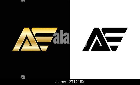 AE Logo, AE Monogram, Initial AE Logo, Letter AE Logo, Modern, Icon, Vector Stock Vector