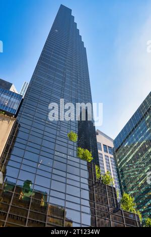 Trump Tower is a mixed use office building and residence skyscraper located in Midtown Manhattan on Fifth Avenue, 2023, New York City, USA Stock Photo