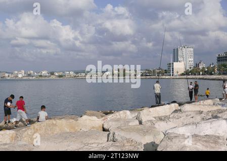 Sour Tyr Tyre, Lebanon. 10th Oct, 2023. A shot of Tyr (Sour), South Lebanon, October 10 2023. (Photo by Elisa Gestri/Sipa USA) Credit: Sipa USA/Alamy Live News Stock Photo