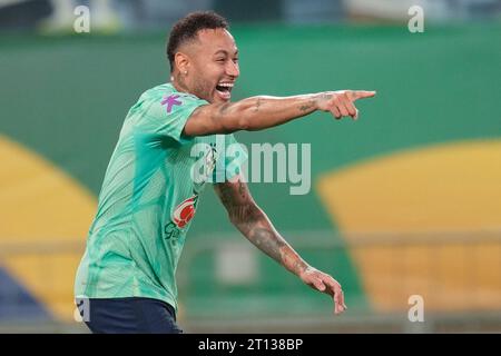 Brazil's Neymar during the training session at Enfield Training Ground,  London Stock Photo - Alamy