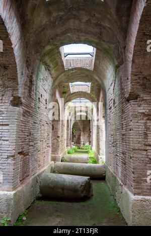 Amphitheatre of Capua in Santa Maria Capua Vetere - Italy Stock Photo