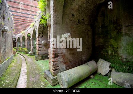 Amphitheatre of Capua in Santa Maria Capua Vetere - Italy Stock Photo