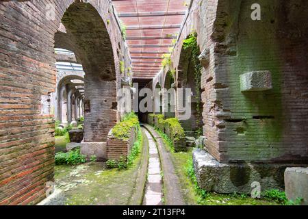 Amphitheatre of Capua in Santa Maria Capua Vetere - Italy Stock Photo