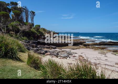 Shelley Beach, Royal National Park, New South Wales, Australia Stock Photo