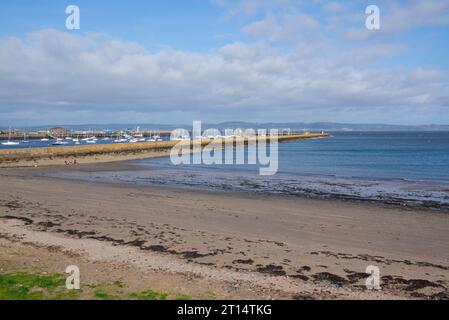 Granton Beach, Midlothian Stock Photo