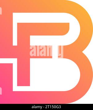 BF FB Logo, BF FB Monogram, Initial FB BF Logo, Letter FB BF Logo, Icon, Vector Stock Vector