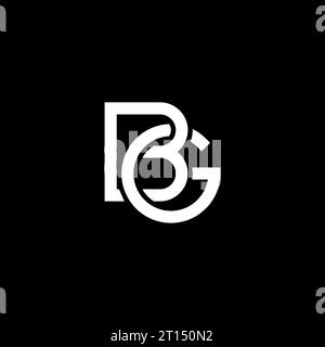 BG logo, BG monogram, initials BG logo, Letter BG logo, icon, vector Stock Vector
