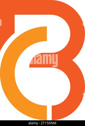 BC CB Logo, BC CB Monogram, Initial CB BC Logo, Letter CB BC Logo, Icon, Vector Stock Vector
