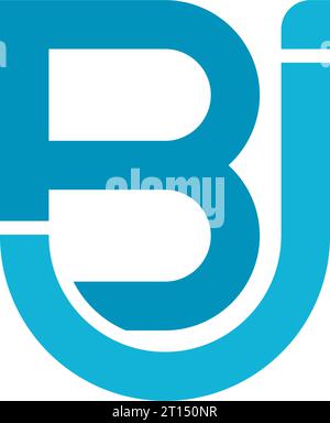 Bj logo, Bj Monogram, Initial Bj Logo, Letter Bj logo, Icon, Vector Stock Vector