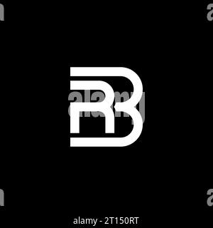 BR RB Logo, BR RB Monogram, Initial RB BR Logo, Letter RB BR Logo, Icon, Vector Stock Vector