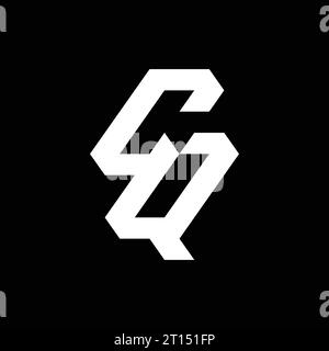 CQ logo, CQ Monogram, Initial CQ Logo, Letter CQ logo, Icon, Vector Stock Vector