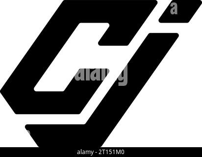 Cj logo, Cj Monogram, Initial Cj Logo, Letter Cj logo, Icon, Vector Stock Vector