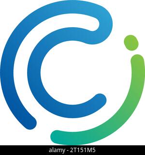 Ci logo, Ci Monogram, Initial Ci Logo, Letter Ci logo, Icon, Vector Stock Vector