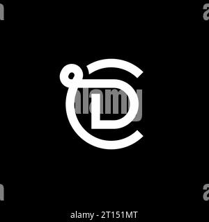 CD logo, CD Monogram, Initial CD Logo, Letter CD logo, Icon, Vector Stock Vector